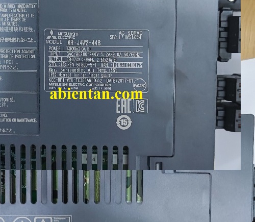 Thông tin driver servo mitsubishi cũ giá rẻ MR-J4W2-44B